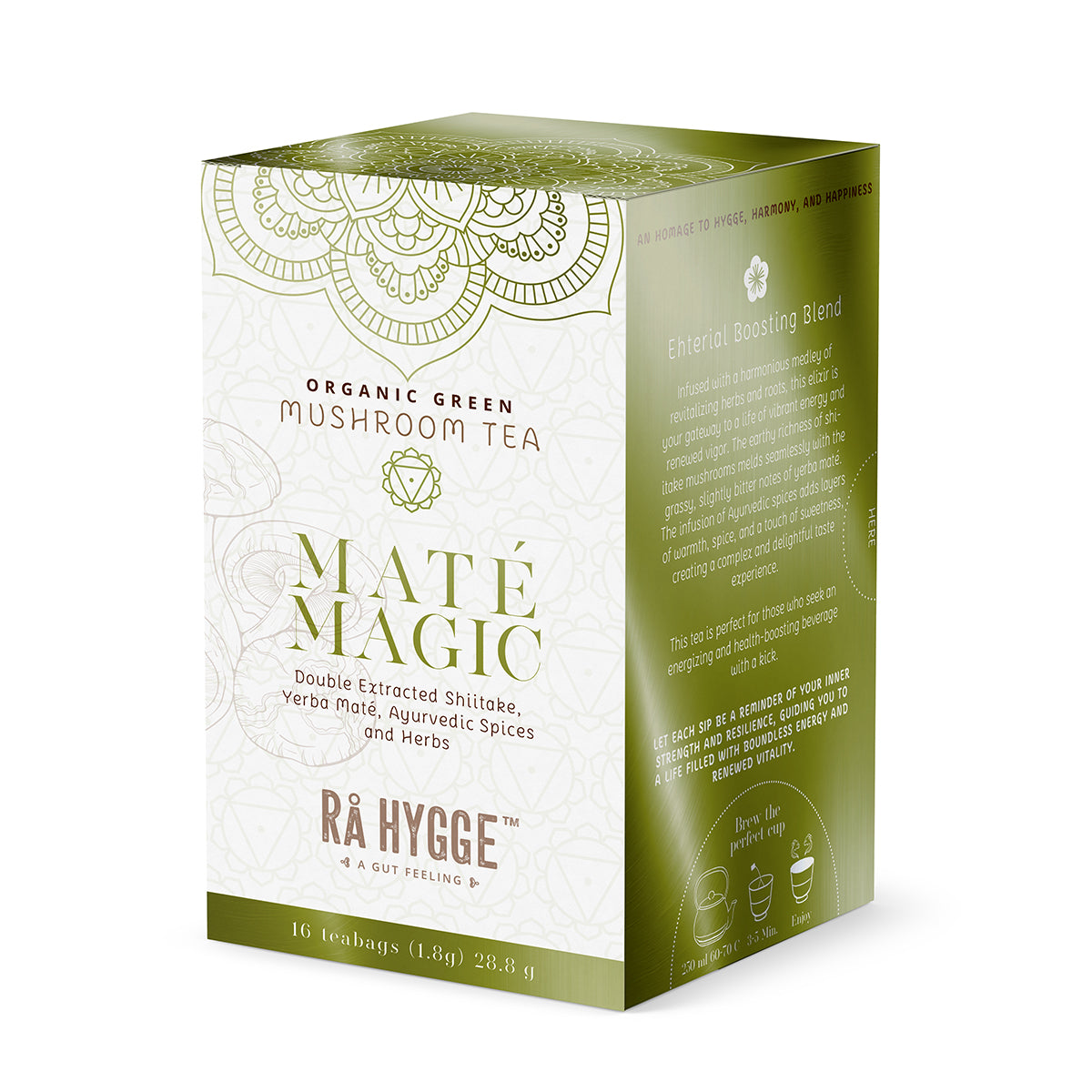 Maté Magic Mate tee shiitake sieniuutteella, 16 pss