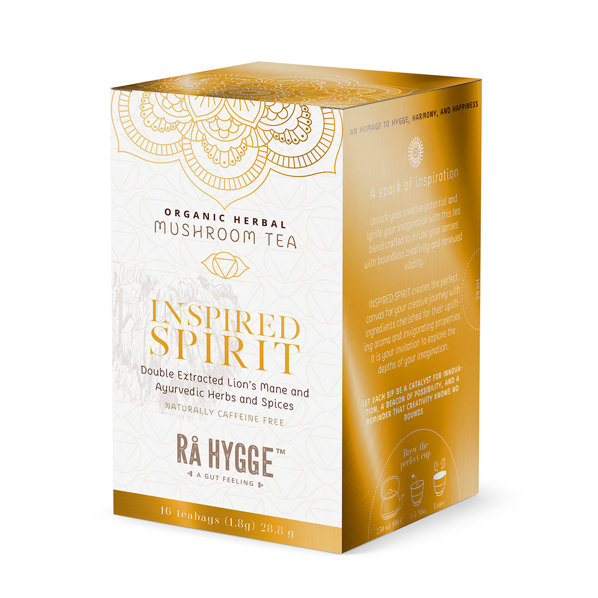 Inspired Spirit yrttihauduke lion's mane sieniuutteella, 16 pss