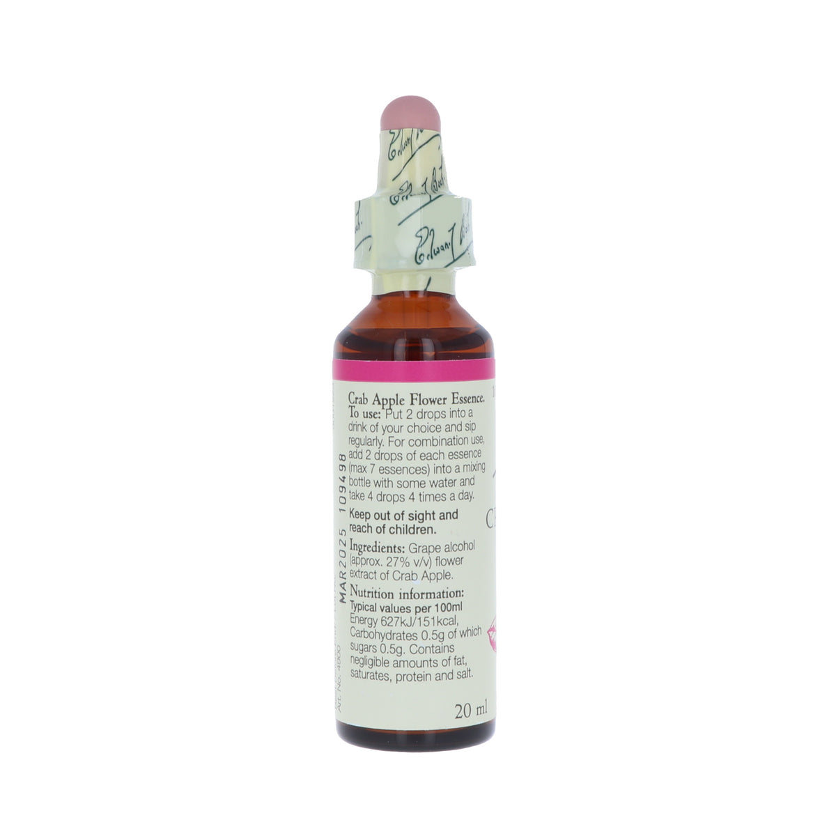 Crab Apple -kukkatipat (Villiomenapuu) No 10, 20 ml