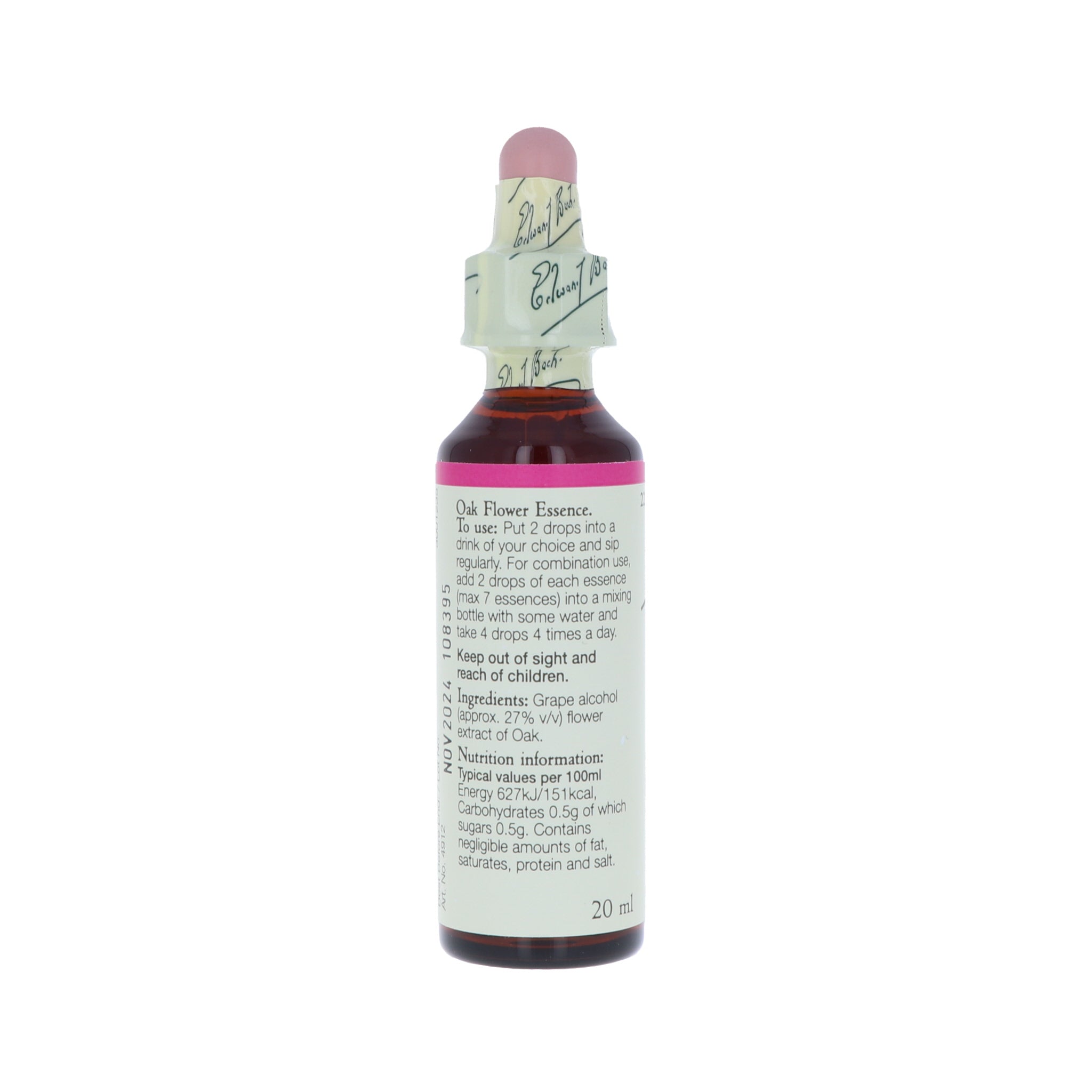 Oak-kukkatipat (Tammi) No 22, 20 ml