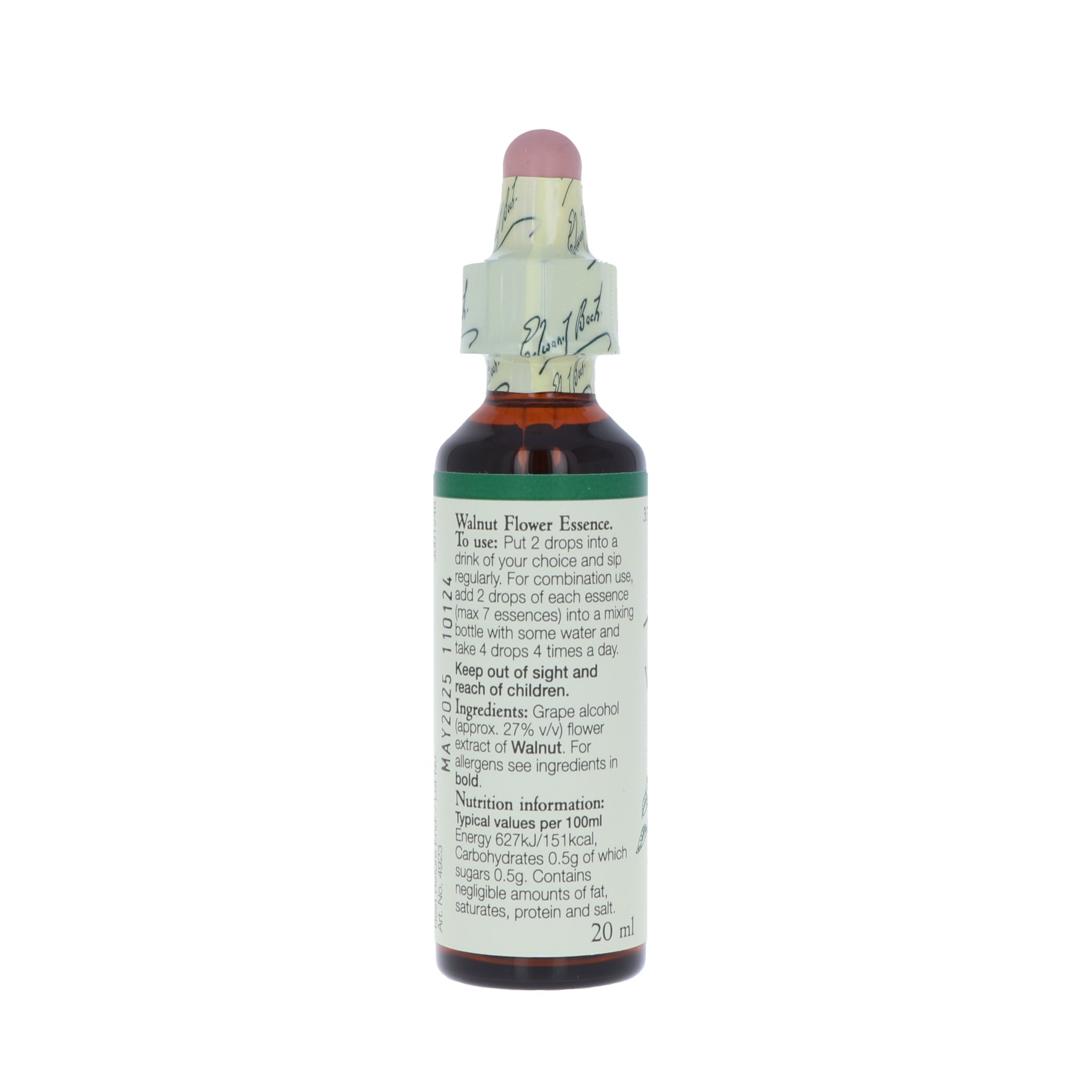 Walnut-kukkatipat (Saksanpähkinä) No 33, 20 ml