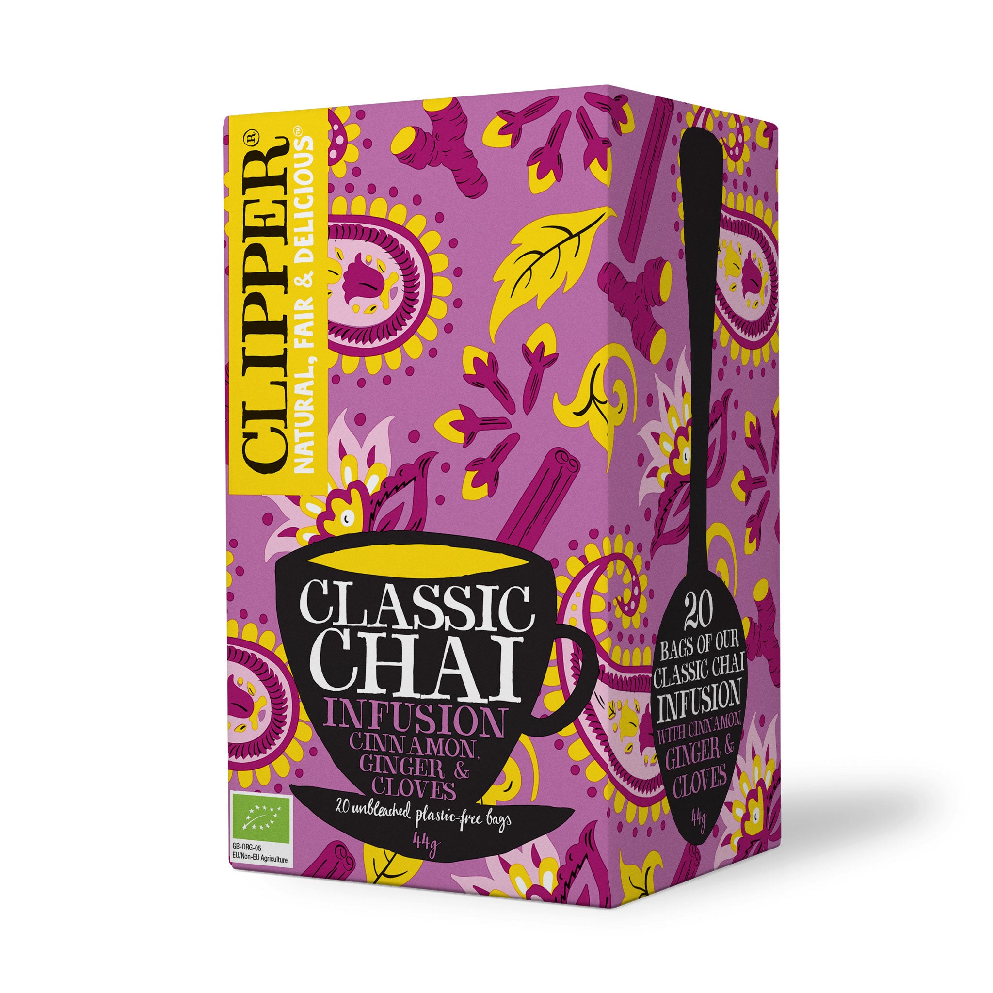 Clipper Classic lämpimän mausteinen chai yrttihauduke