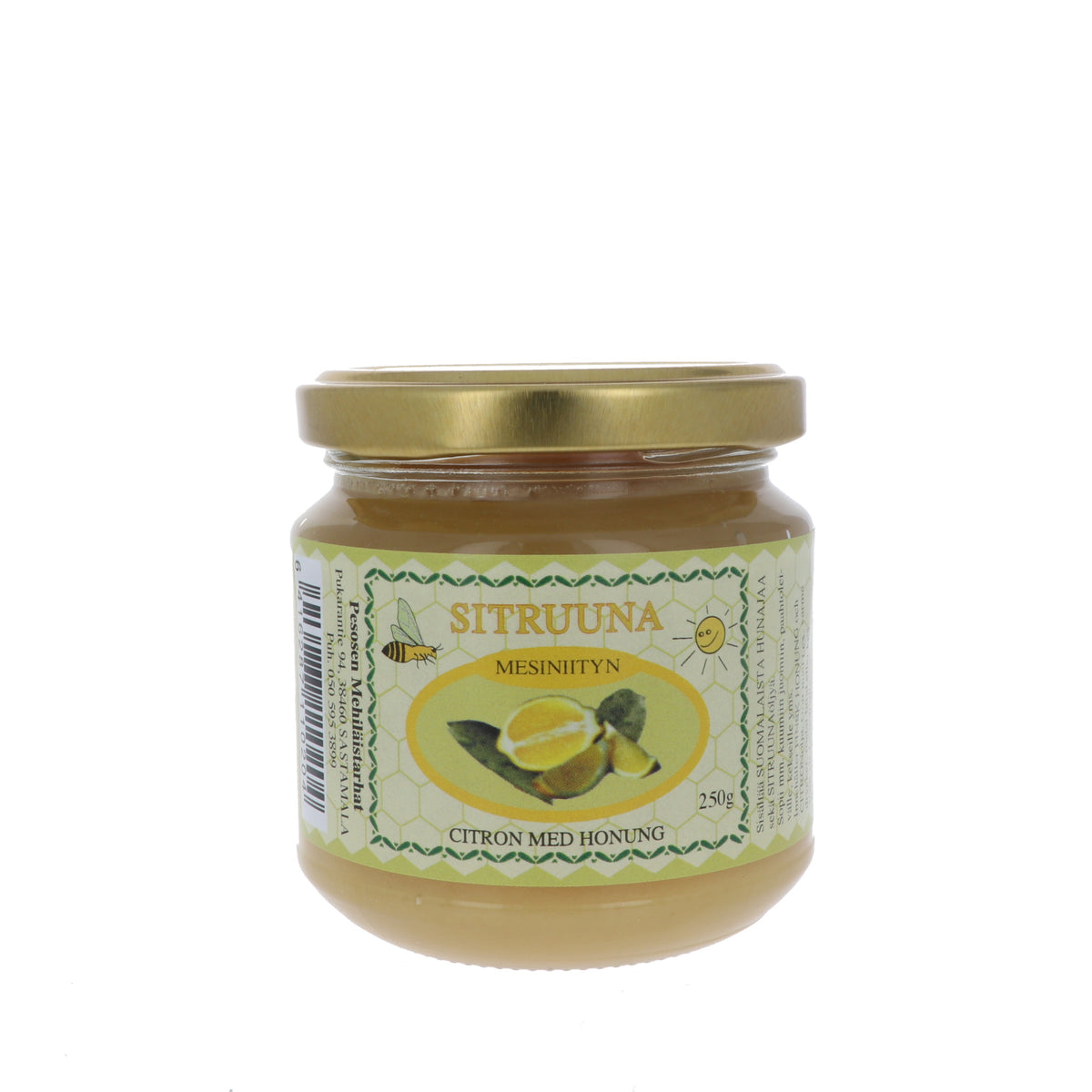 Hunajaherkku, sitruuna ("Sitruunahunaja"), 250 g