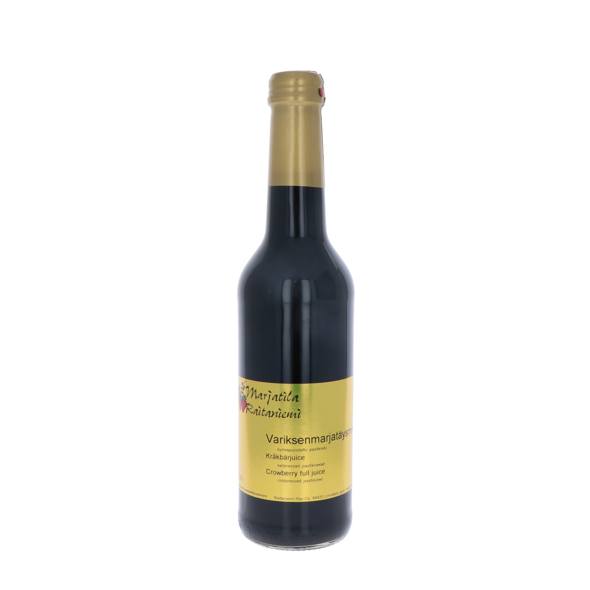 Variksenmarjamehu (kaarnikkamehu), 350 ml