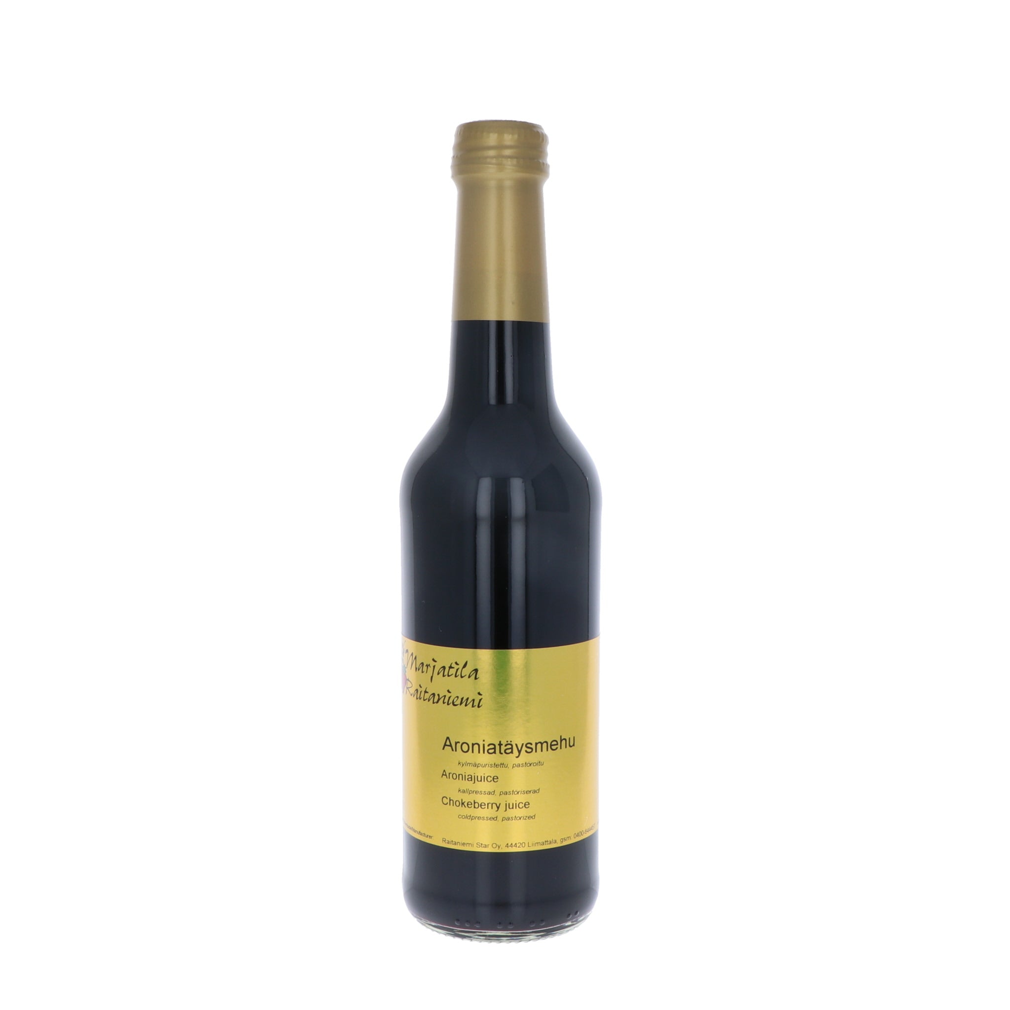 Aroniatäysmehu (marja-aroniamehu), 350 ml