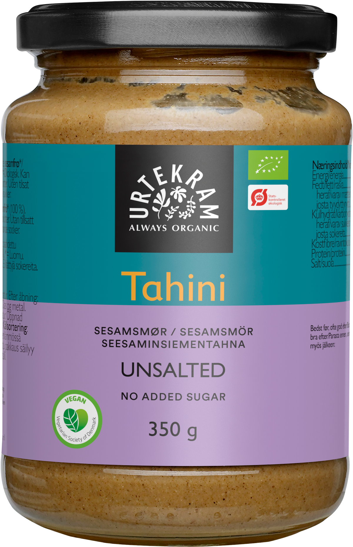 Tahini seesamtahna, suolaton, 350 g